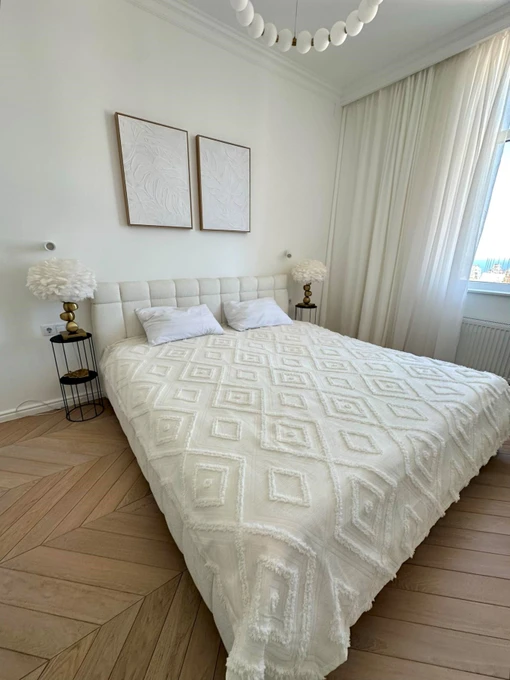 Покрывало «Diamond Nordic» молочный Cosy модель DN180200M Фото