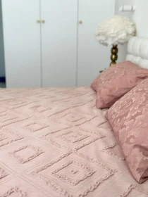 Покрывало «Diamond Nordic», тускло-розовые. Cosy модель DN180200DP Фото