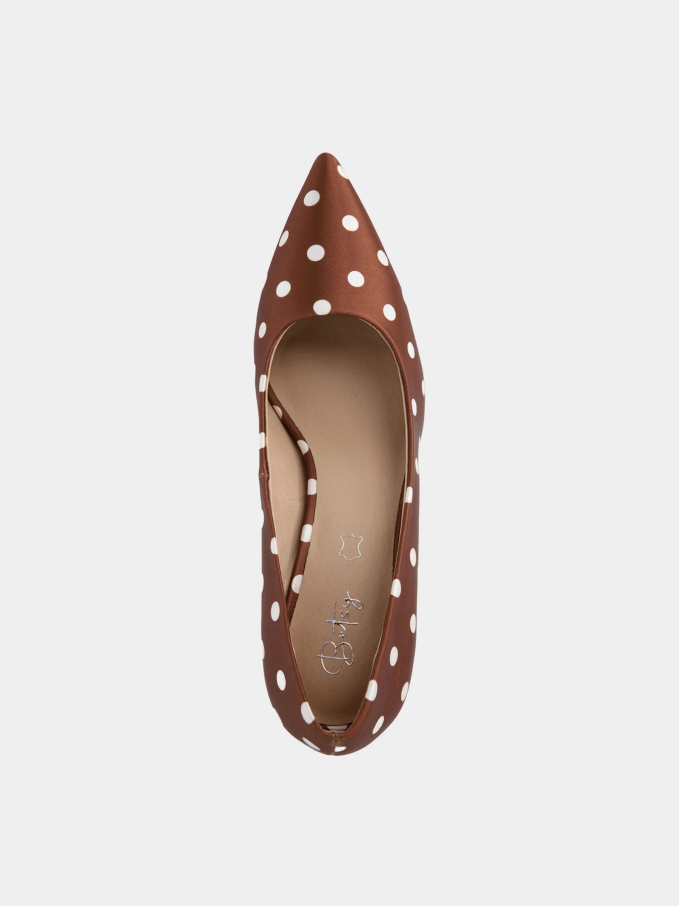 Туфли и лоферы Betsy модель 967008/04-06-brown/white Фото