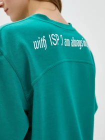 Костюми ISSA Plus модель 13150_blackgreen Фото