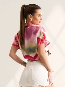 Сорочки ISSA Plus модель 15675_мультиколор Фото