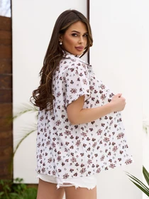 Сорочки ISSA Plus модель 15684_белый Фото