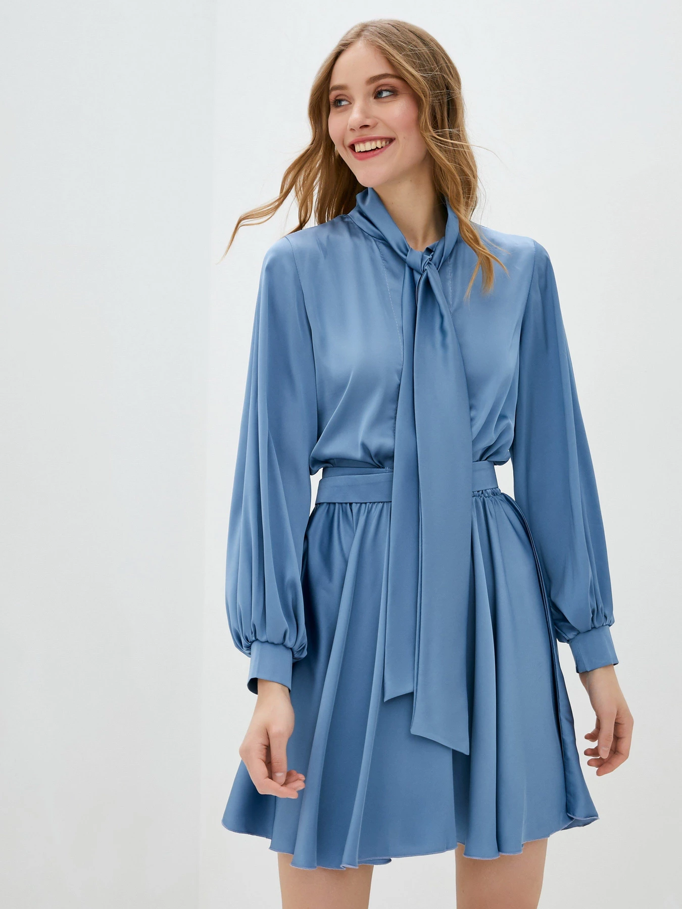 Платья ISSA Plus модель 13160_blue Платья ISSA Plus модель 13160_blue Фото