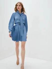 Платья ISSA Plus модель 13160_blue Фото