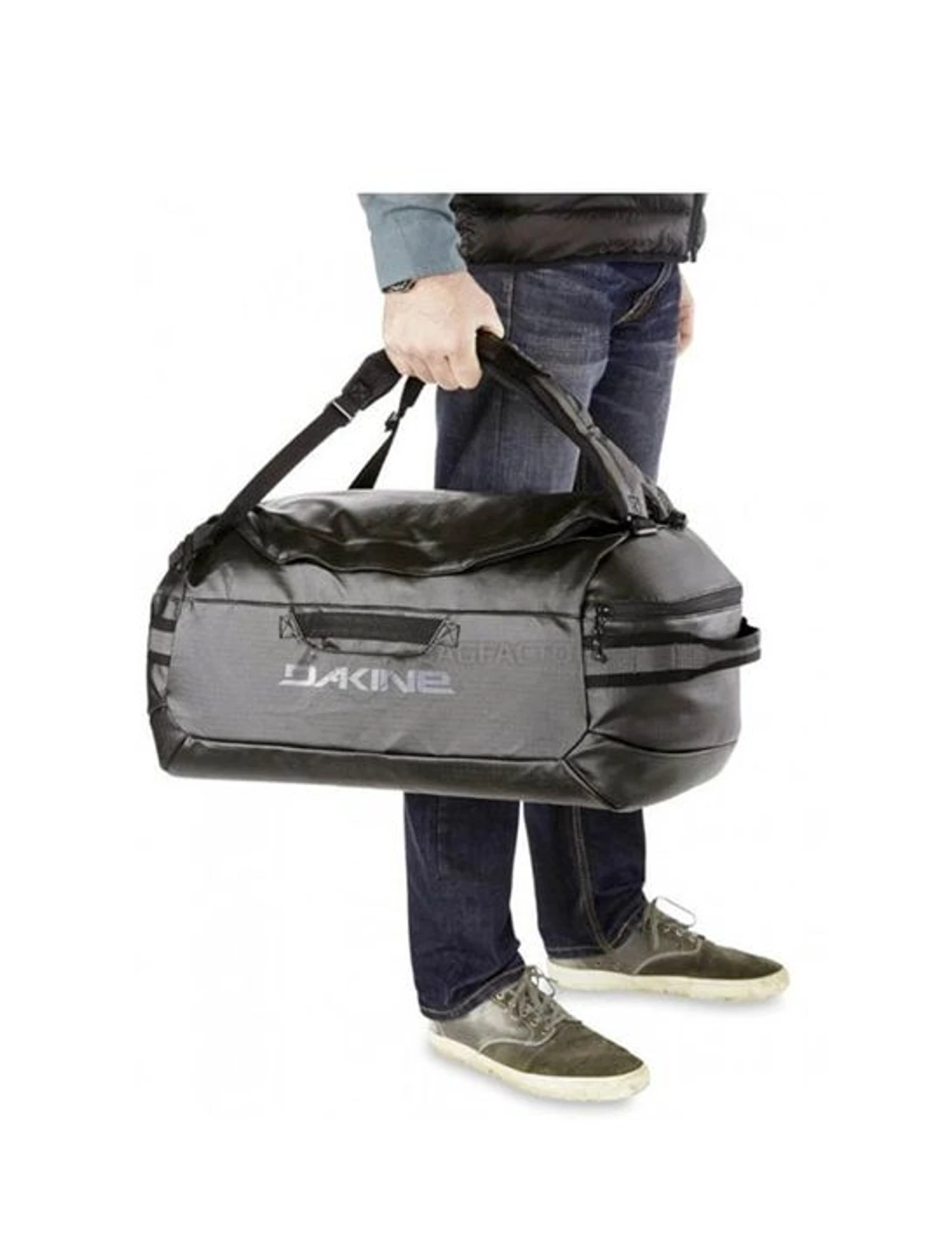 Дорожные сумки и чемоданы Dakine Ranger Duffle 90L black модель 610934384420 Фото