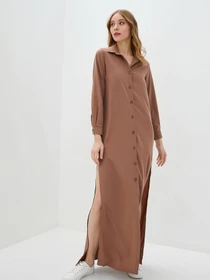 Платья ISSA Plus модель 13158_beige Фото