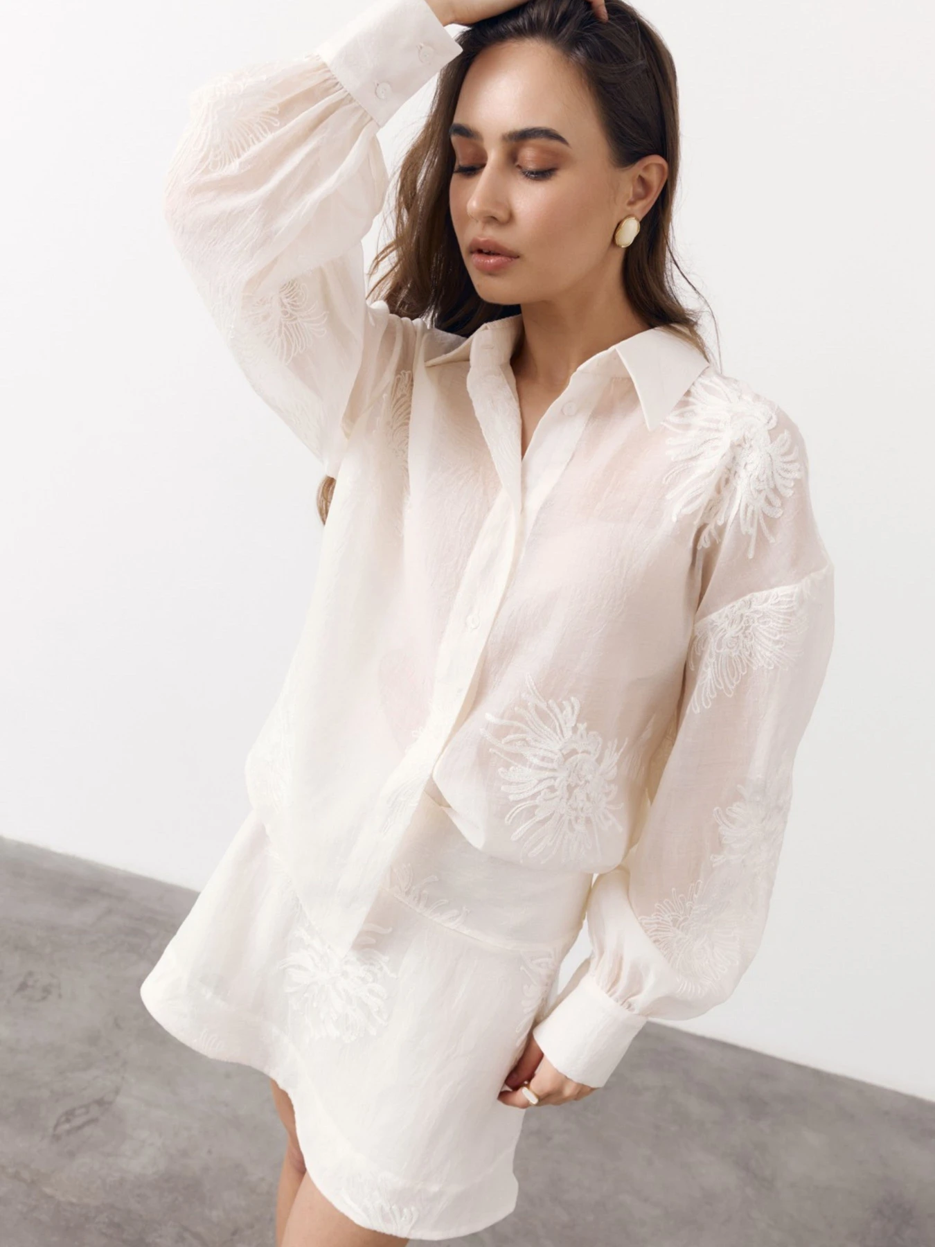 Рубашки Lilove модель 441 Рубашки Lilove модель 441 Фото
