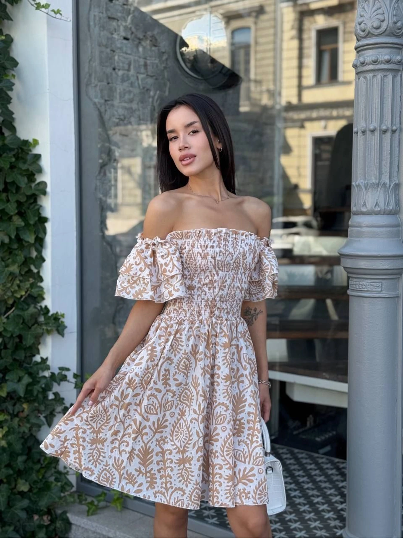 Сукні Uaclothes модель like18566-bezhevj Сукні Uaclothes модель like18566-bezhevj Фото