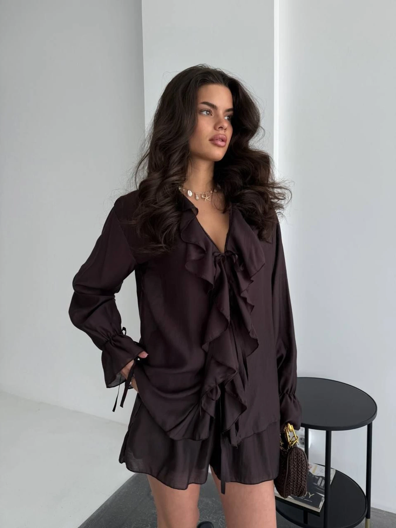 Костюмы Uaclothes модель like18562-korichnevj Костюмы Uaclothes модель like18562-korichnevj Фото