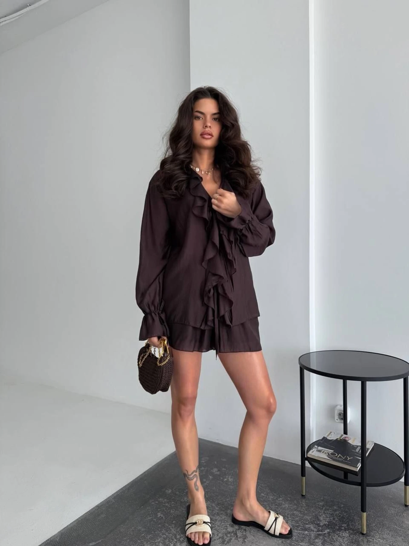 Костюмы Uaclothes модель like18562-korichnevj Костюмы Uaclothes модель like18562-korichnevj Фото