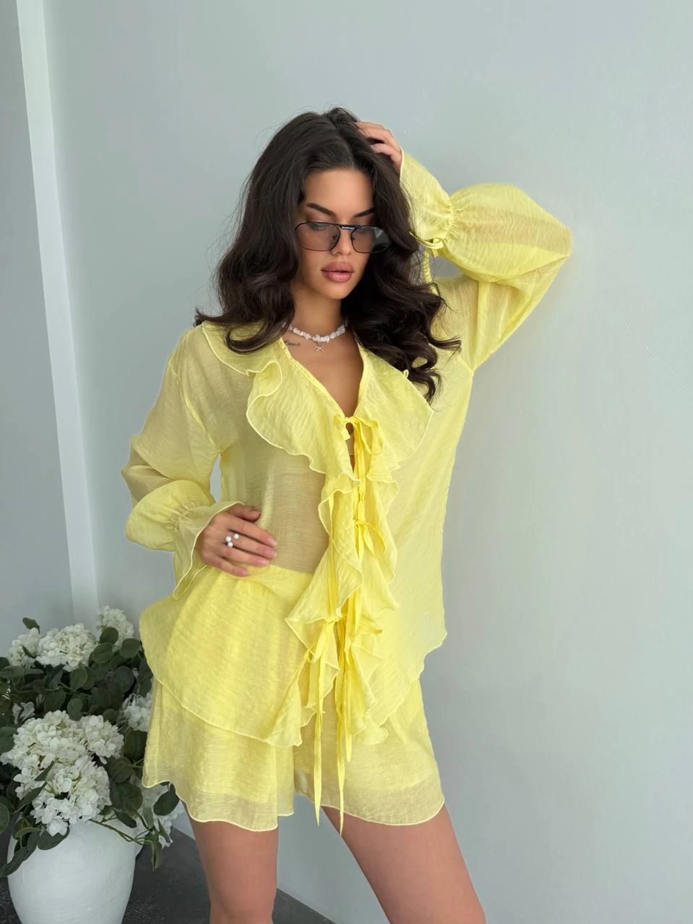 Костюми Uaclothes модель like18562-zheltj Костюми Uaclothes модель like18562-zheltj Фото