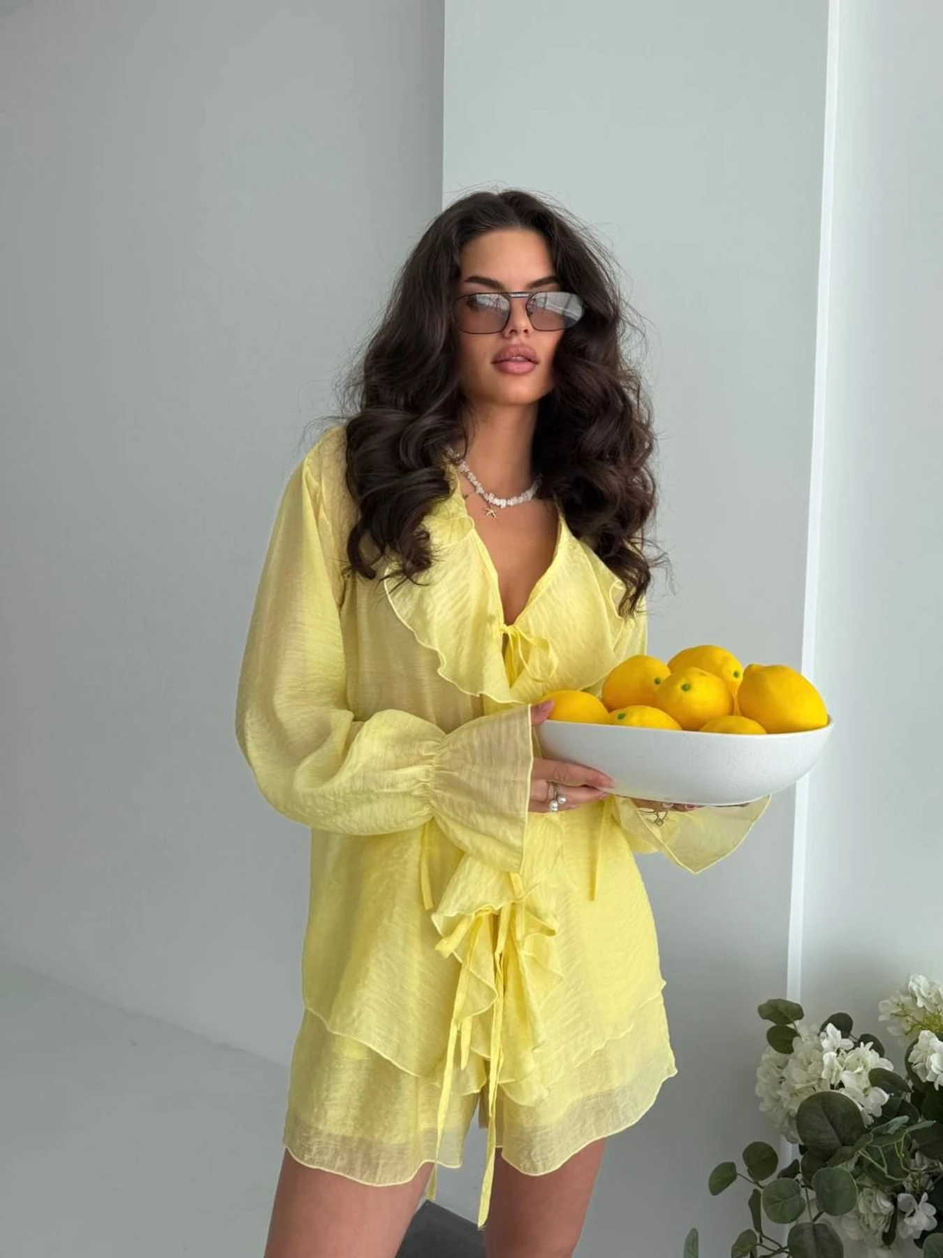 Костюми Uaclothes модель like18562-zheltj Костюми Uaclothes модель like18562-zheltj Фото