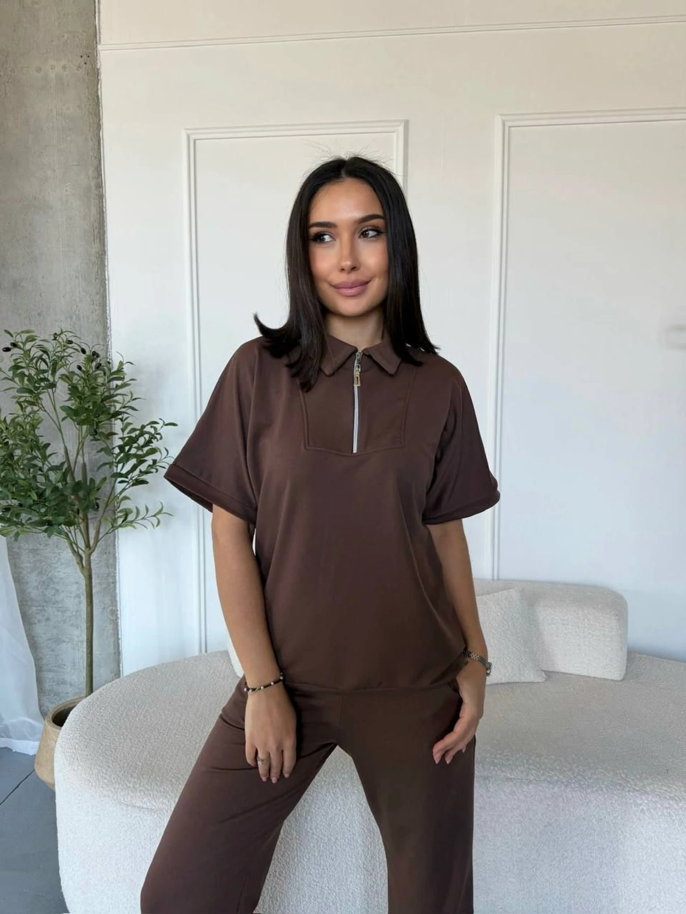 Костюми Uaclothes модель like18554-kofejnij Костюми Uaclothes модель like18554-kofejnij Фото