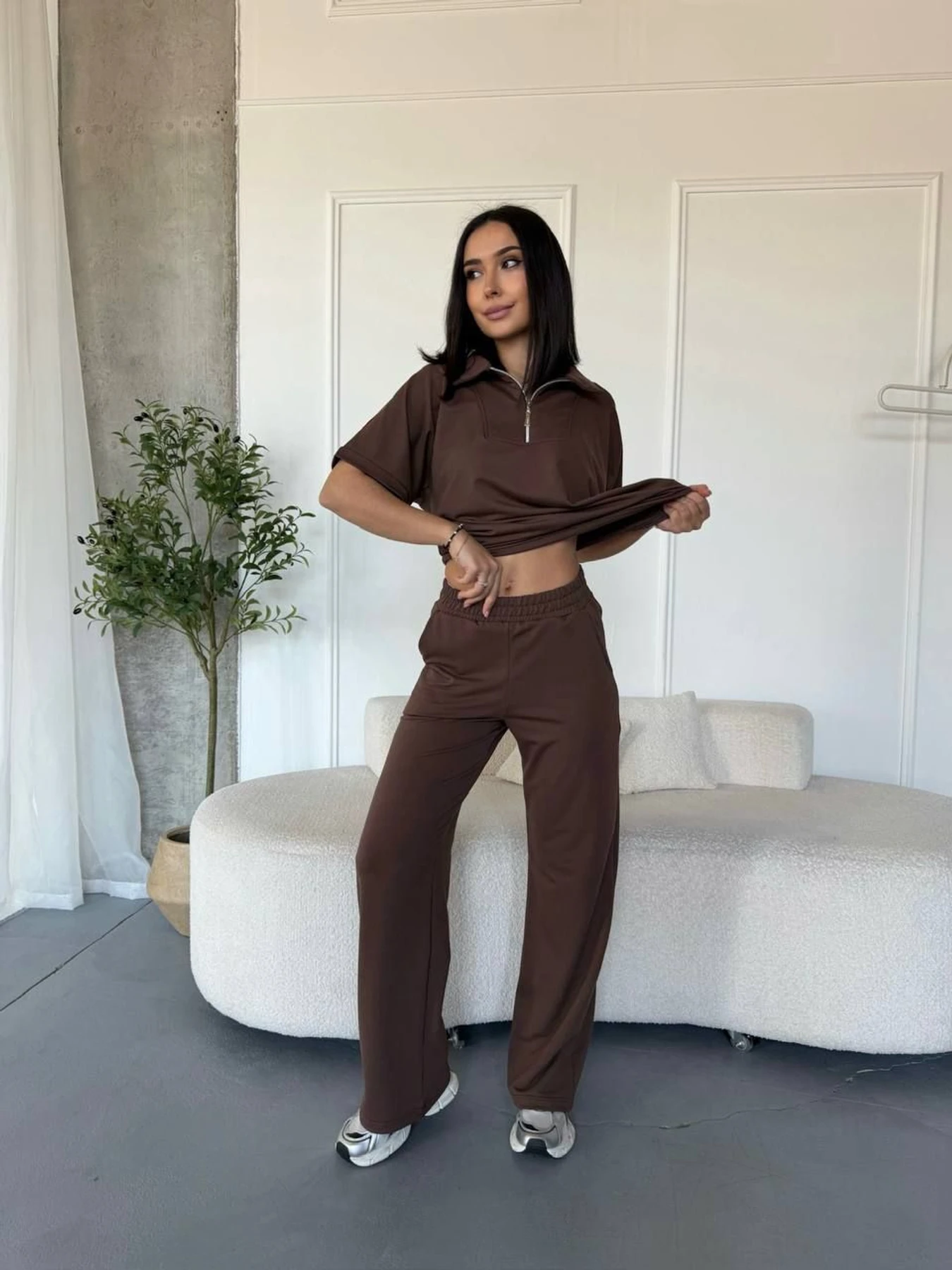 Костюми Uaclothes модель like18554-kofejnij Костюми Uaclothes модель like18554-kofejnij Фото