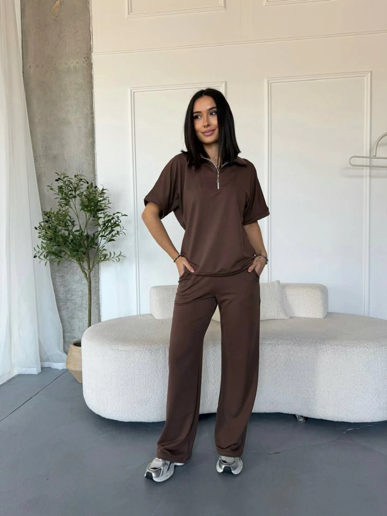 Костюми Uaclothes модель like18554-kofejnij Костюми Uaclothes модель like18554-kofejnij Фото