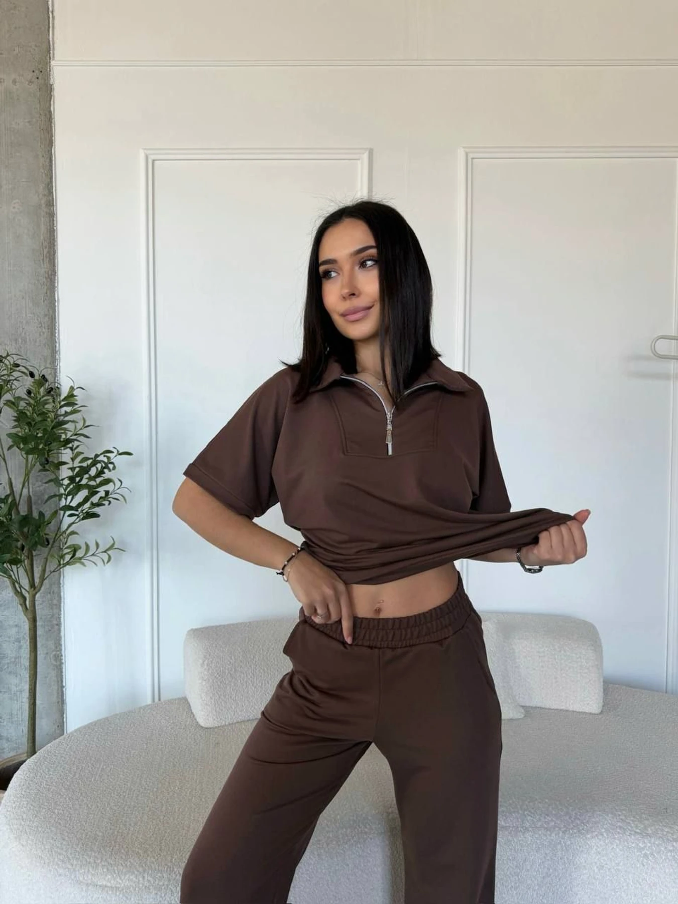 Костюми Uaclothes модель like18554-kofejnij Костюми Uaclothes модель like18554-kofejnij Фото