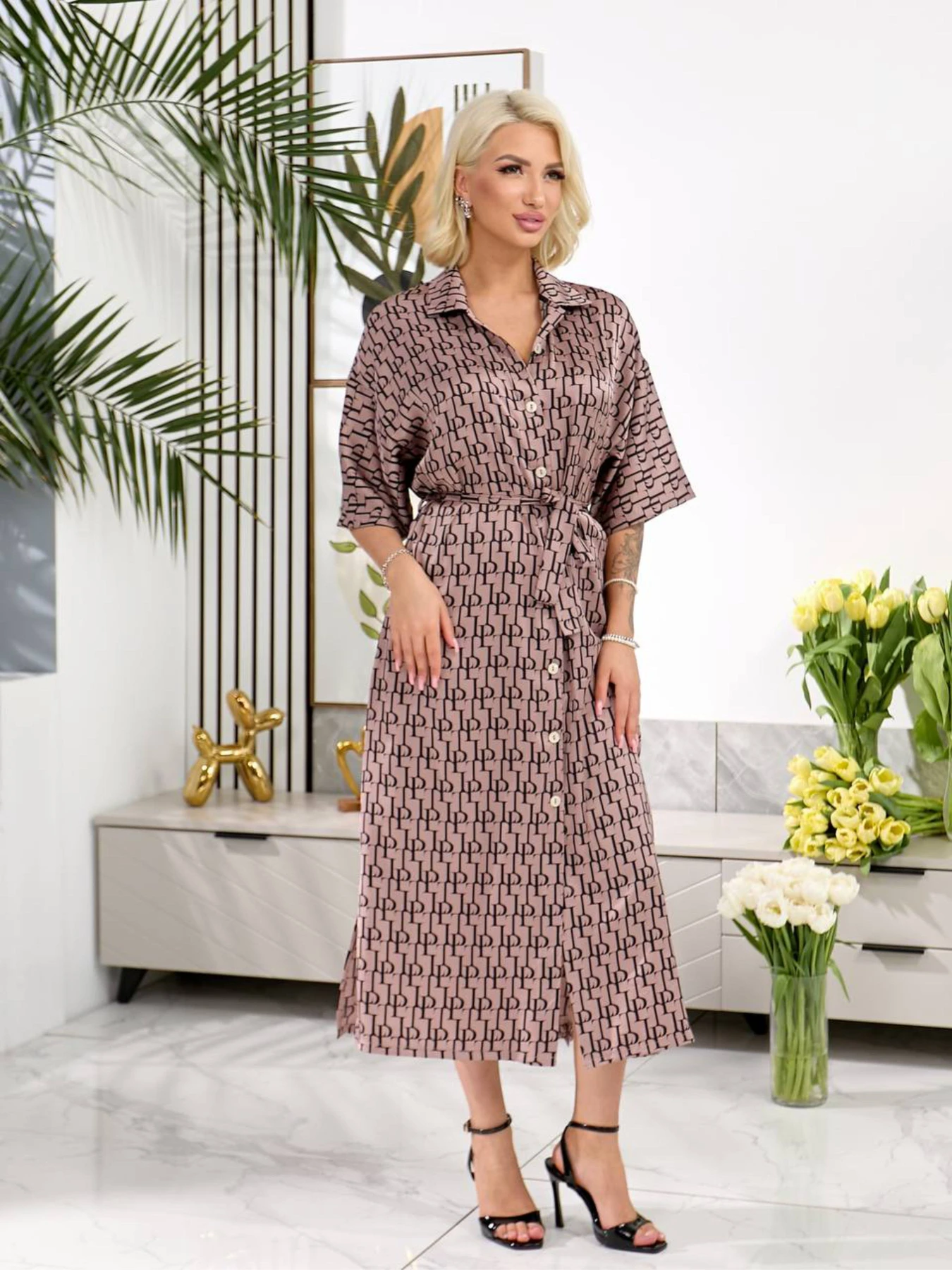 Сукні Uaclothes модель like18548-pudrovj Фото