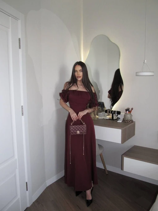 Сукні Uaclothes модель like18533-bordovj Фото