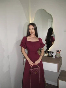 Платья Uaclothes модель like18533-bordovj Фото