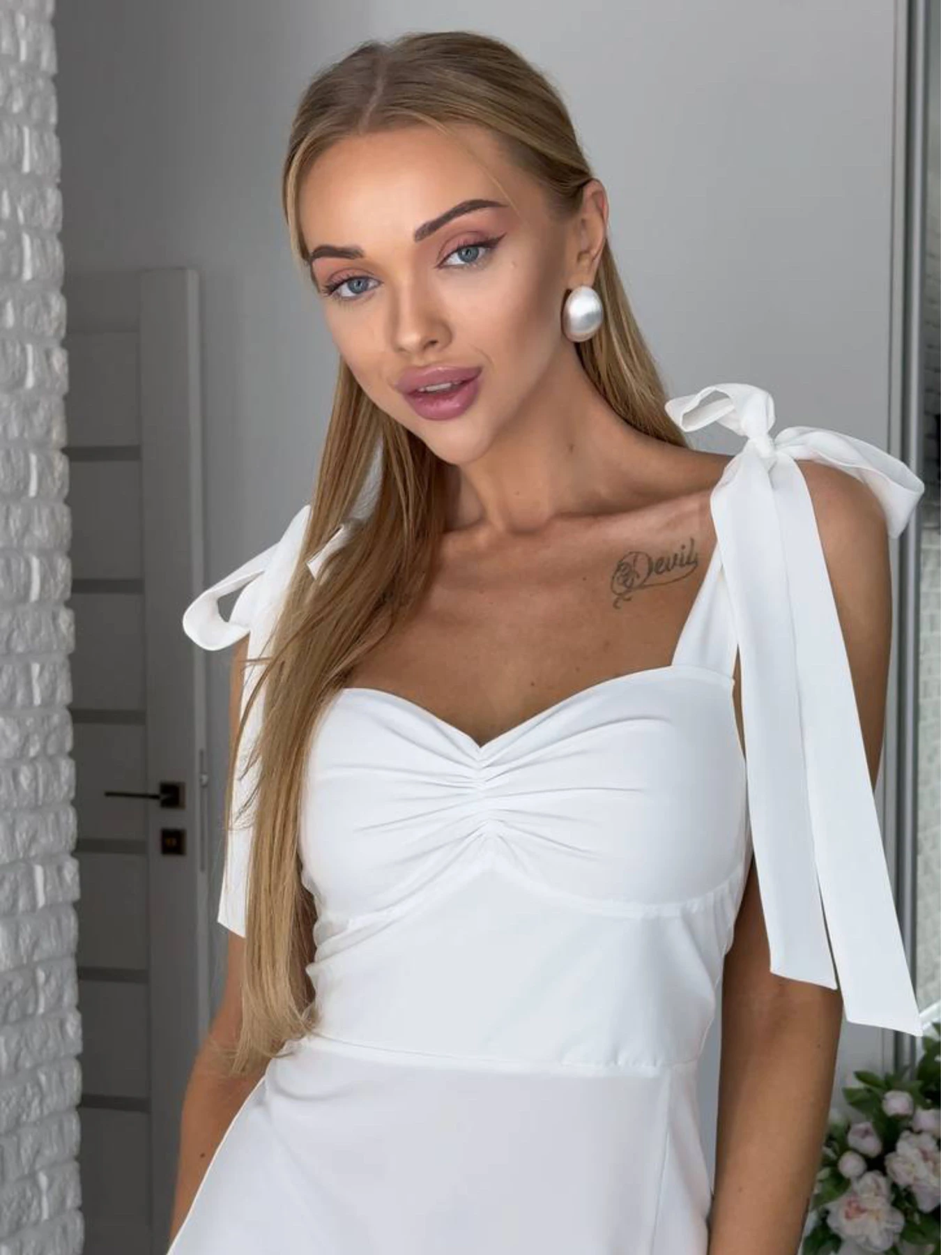 Платья Uaclothes модель like18481-belj Платья Uaclothes модель like18481-belj Фото