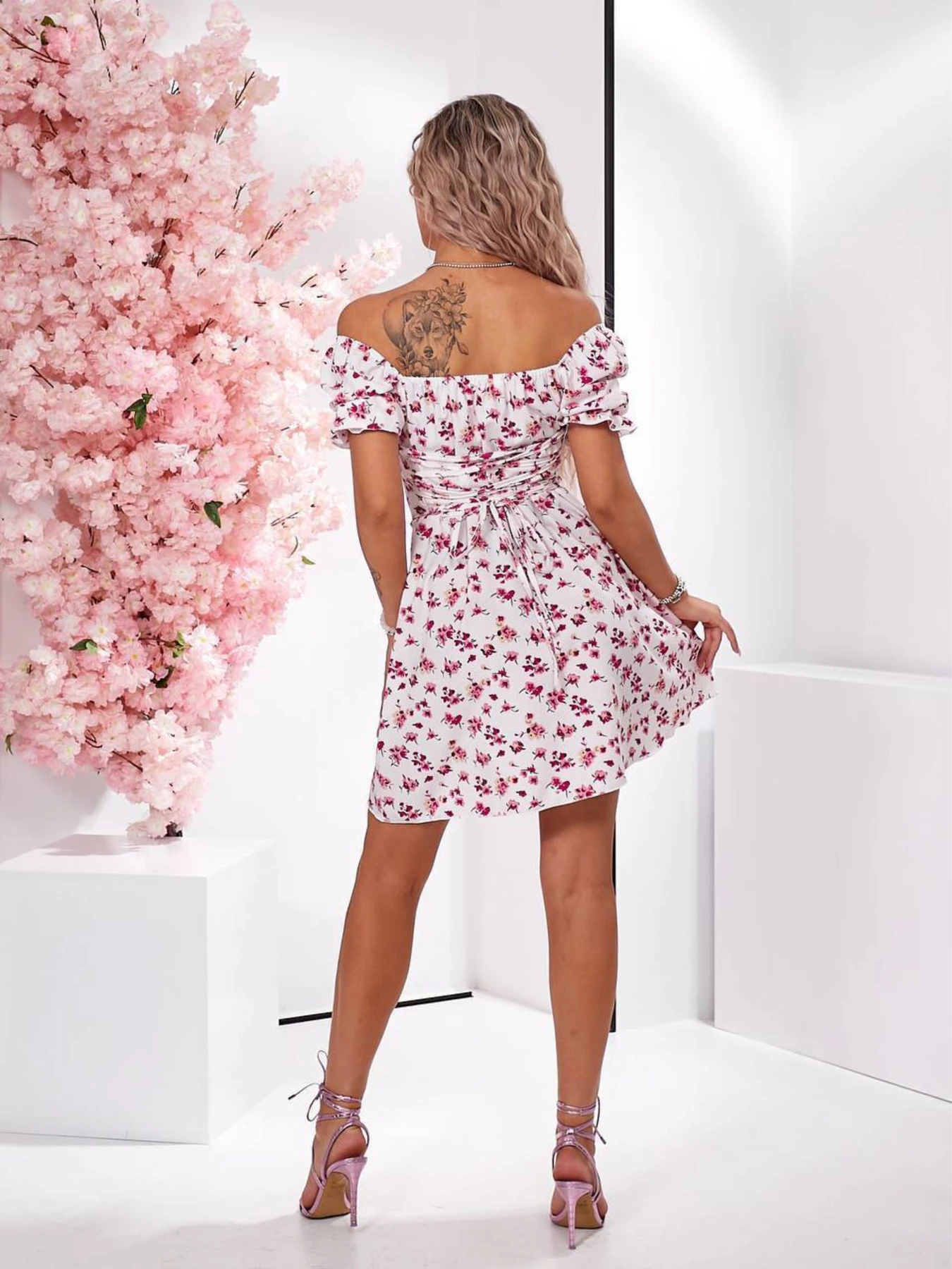Платья Uaclothes модель like18469-pudrovj Платья Uaclothes модель like18469-pudrovj Фото
