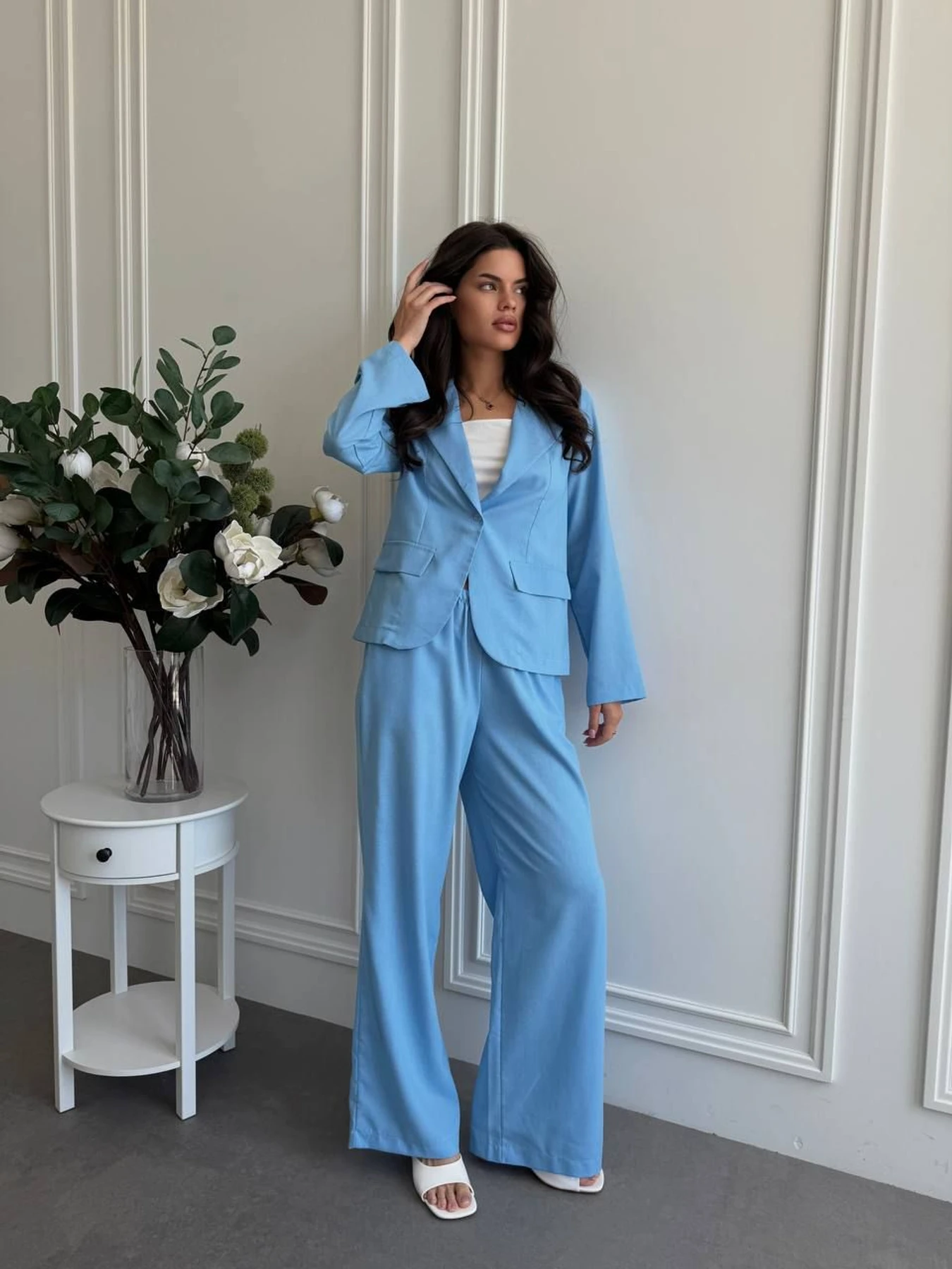 Костюмы Uaclothes модель like18468-goluboj Костюмы Uaclothes модель like18468-goluboj Фото