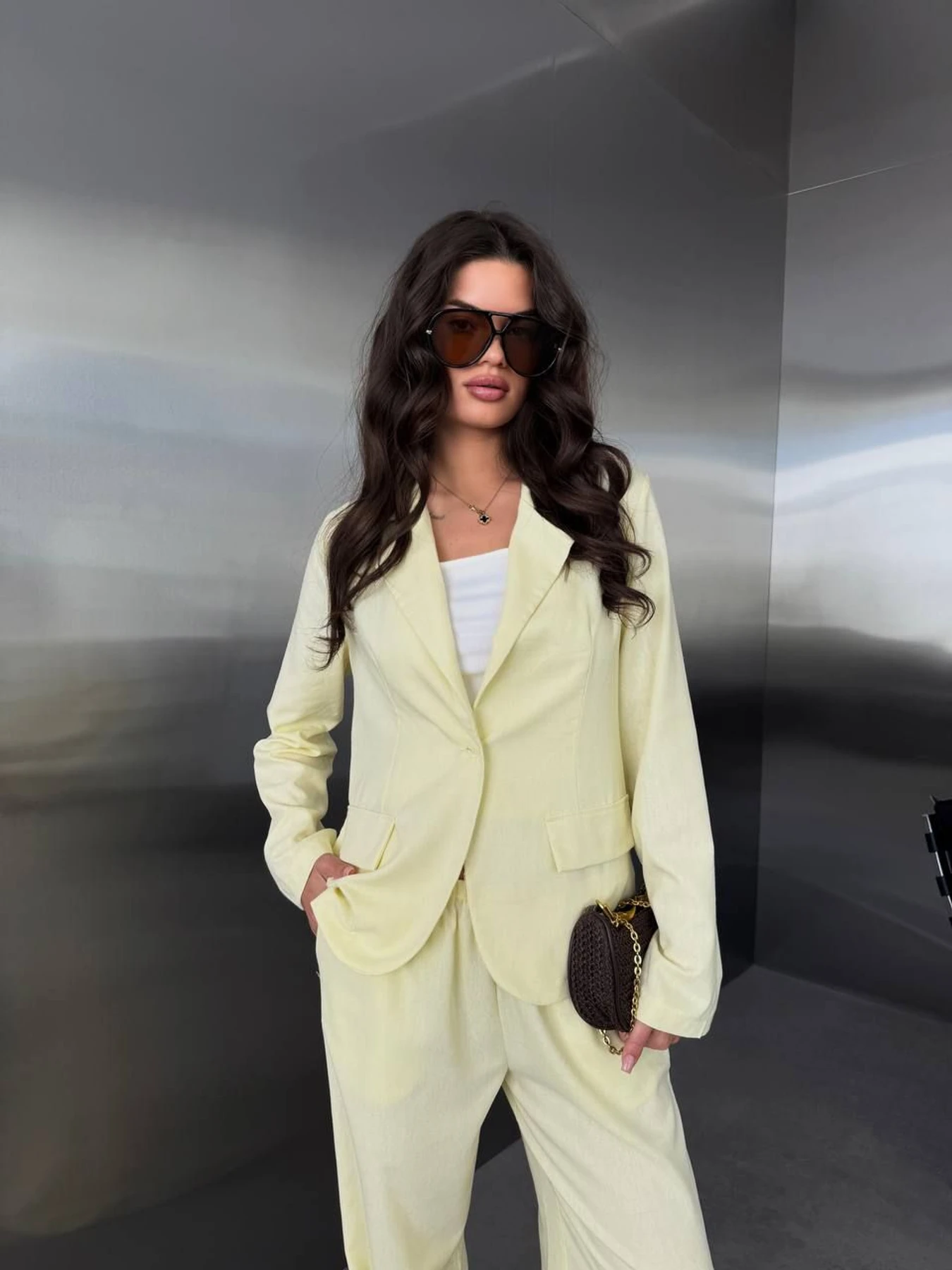 Костюми Uaclothes модель like18468-zheltj Костюми Uaclothes модель like18468-zheltj Фото
