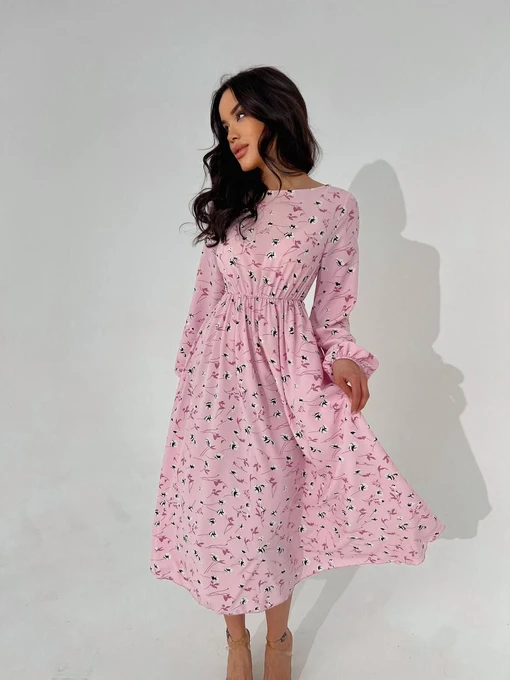 Платья Uaclothes модель like18463-pudrovj Фото