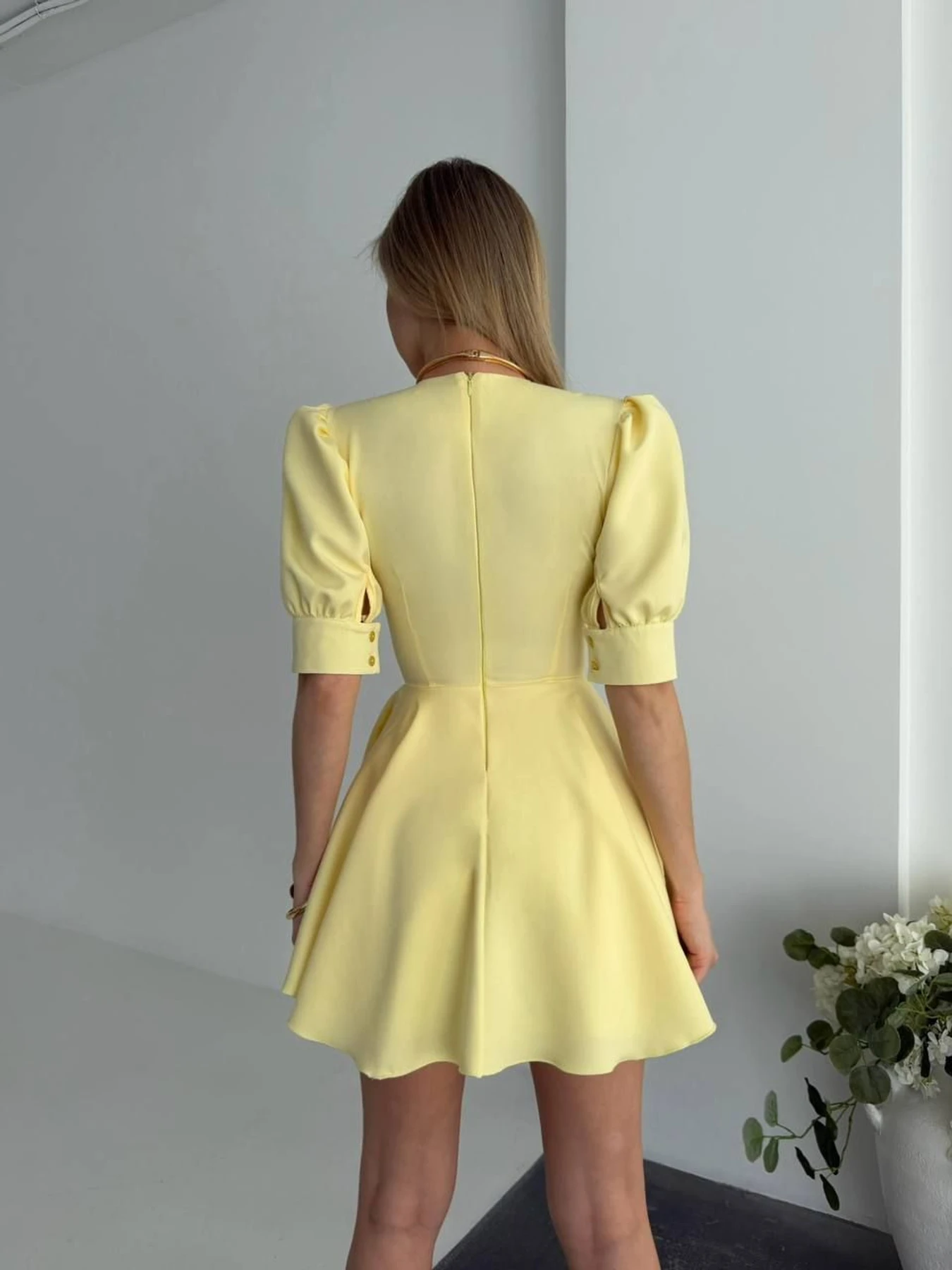 Платья Uaclothes модель like18404-zheltj Платья Uaclothes модель like18404-zheltj Фото