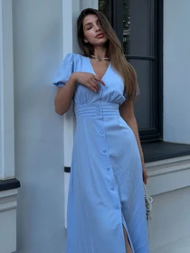 Платья Jadone Fashion модель Eliya_blue Фото