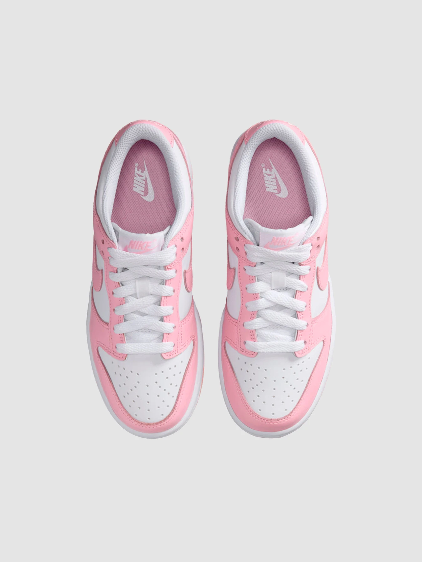 Кроссовки NIKE Dunk Low Soft Pink (Gs) модель FB9109-125 Фото