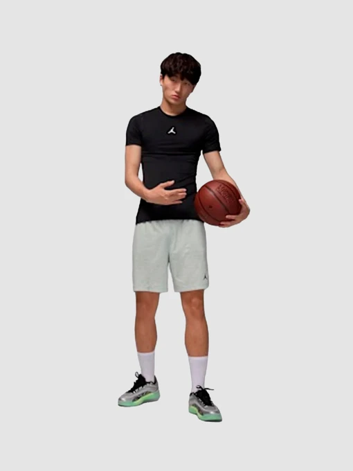 Чоловіча Футболка Jordan Dri-Fit Short-Sleeve Base Layer Top Black фото 3