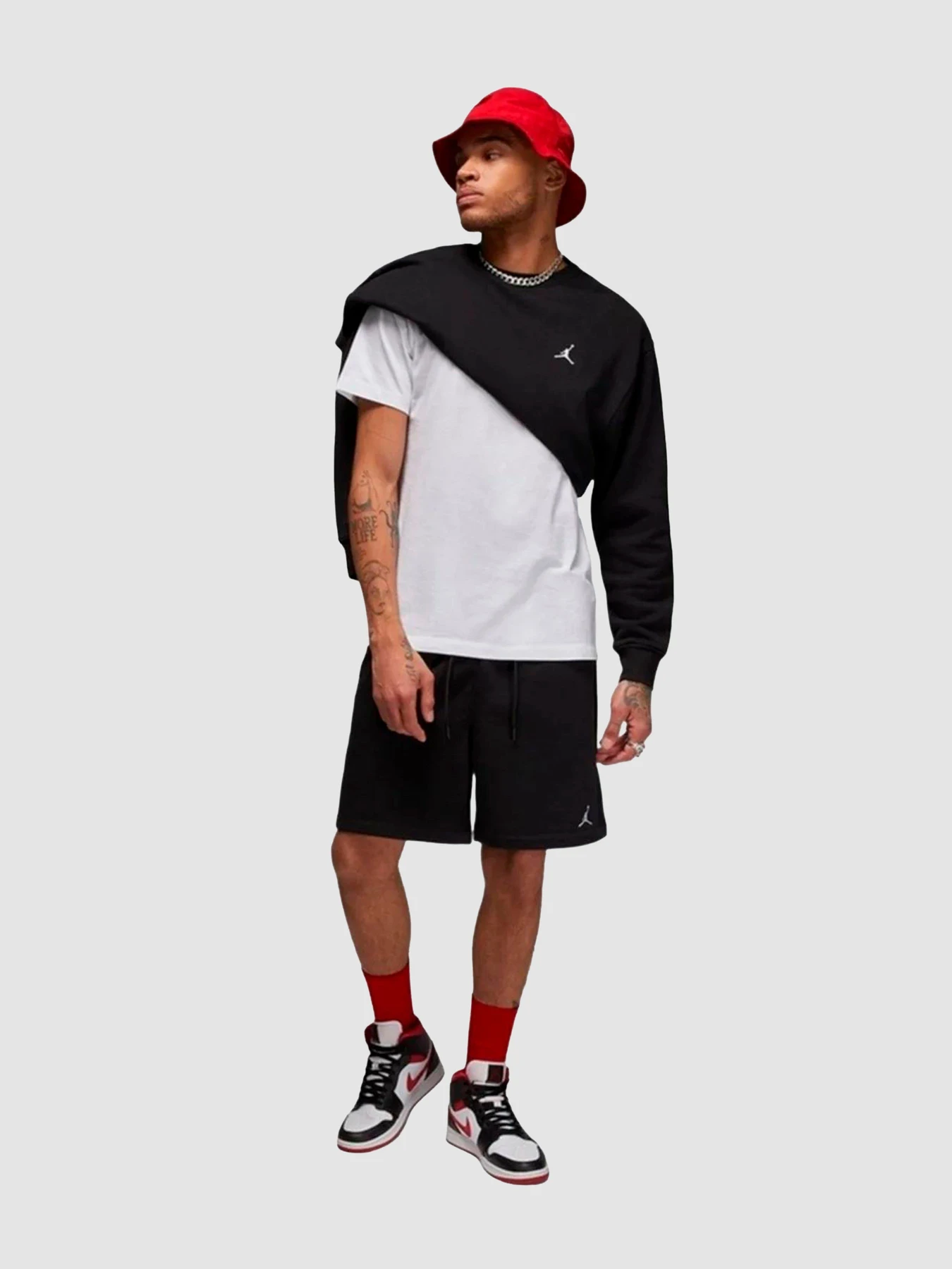 Шорти Jordan Essentials Fleece Short модель FJ7782-010 Шорти Jordan Essentials Fleece Short модель FJ7782-010 Фото