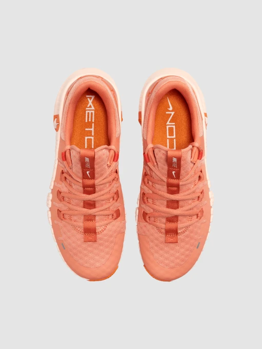 Жіночі Кросівки повсякденні NIKE Free Metcon 5 'Amber Brown Campfire Orange фото 3