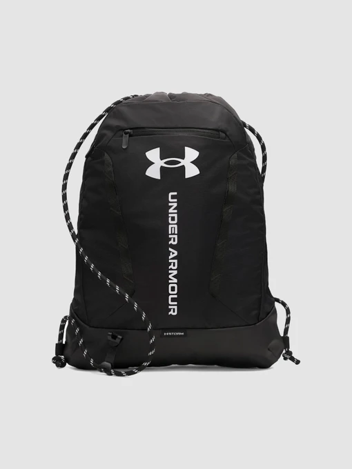 Рюкзаки Under Armour Hustle Sackpack Black модель 6000519-001 Фото