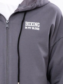 Худи и свитшоты Носи своє модель 6395-057-33-1-temnij-graft-boxing Фото