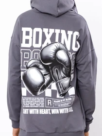 Худи и свитшоты Носи своє модель 6395-057-33-1-temnij-graft-boxing Фото