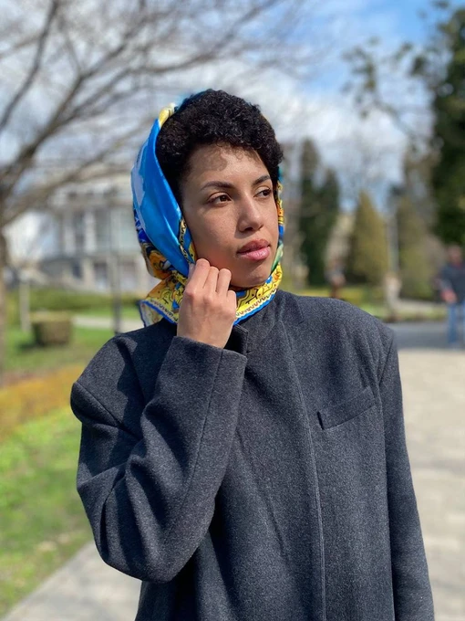 MyScarf Basic Хустка колір мультиколор фото 3
