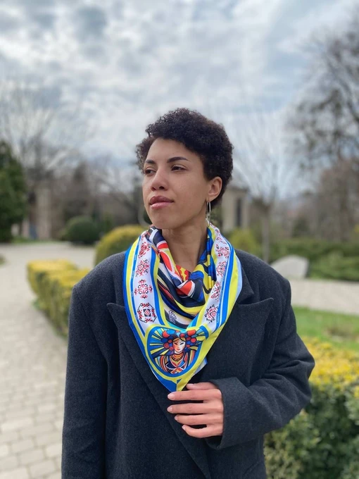 MyScarf Basic Хустка колір мультиколор фото 3