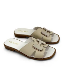 Шлёпанцы VILANSI модель V8978 BEIGE Фото