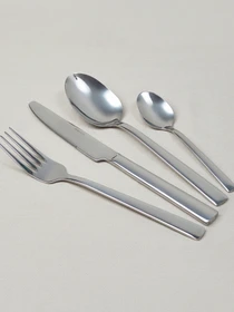 Набір столових ложок "Акцент" з нержавіючої сталі MBM HOME модель CS-02-2 SS Фото