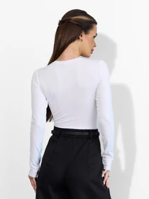Худи и свитшоты ISSA Plus модель 15619_белый Фото