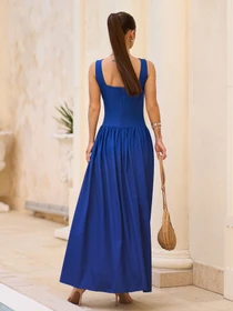 Платья ISSA Plus модель 15727_электрик Фото