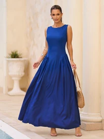 Сукні ISSA Plus модель 15727_электрик Фото