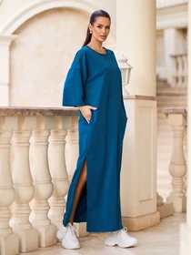 Сукні ISSA Plus модель 15731_бирюзовый Фото