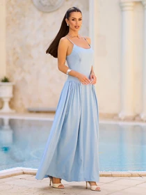 Платья ISSA Plus модель 15732_голубой Фото
