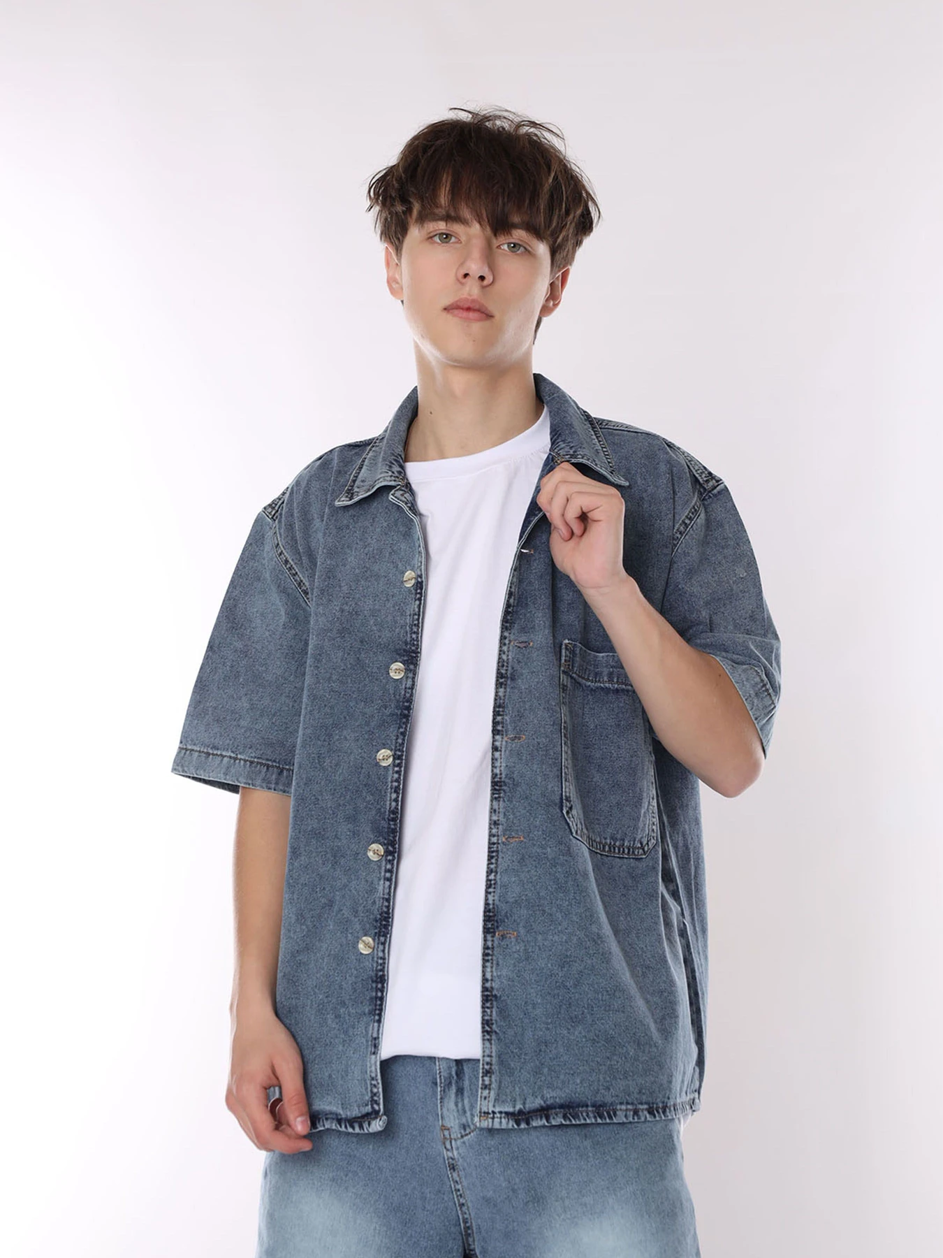 Рубашки YUKI модель ЦБ-00295753 Рубашки YUKI модель ЦБ-00295753 Фото