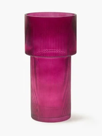 Ваза стеклянная "Футуризм" фиолетовая MBM HOME модель VB-10 PURPLE Фото