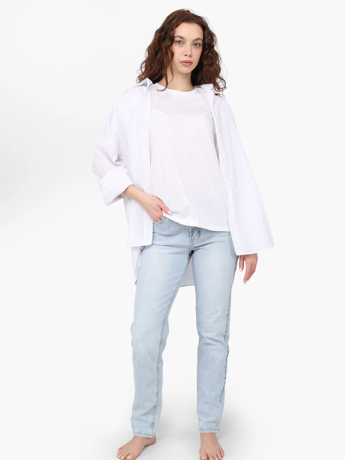 Джинсы YUKI модель ЦБ-00290492 Джинсы YUKI модель ЦБ-00290492 Фото