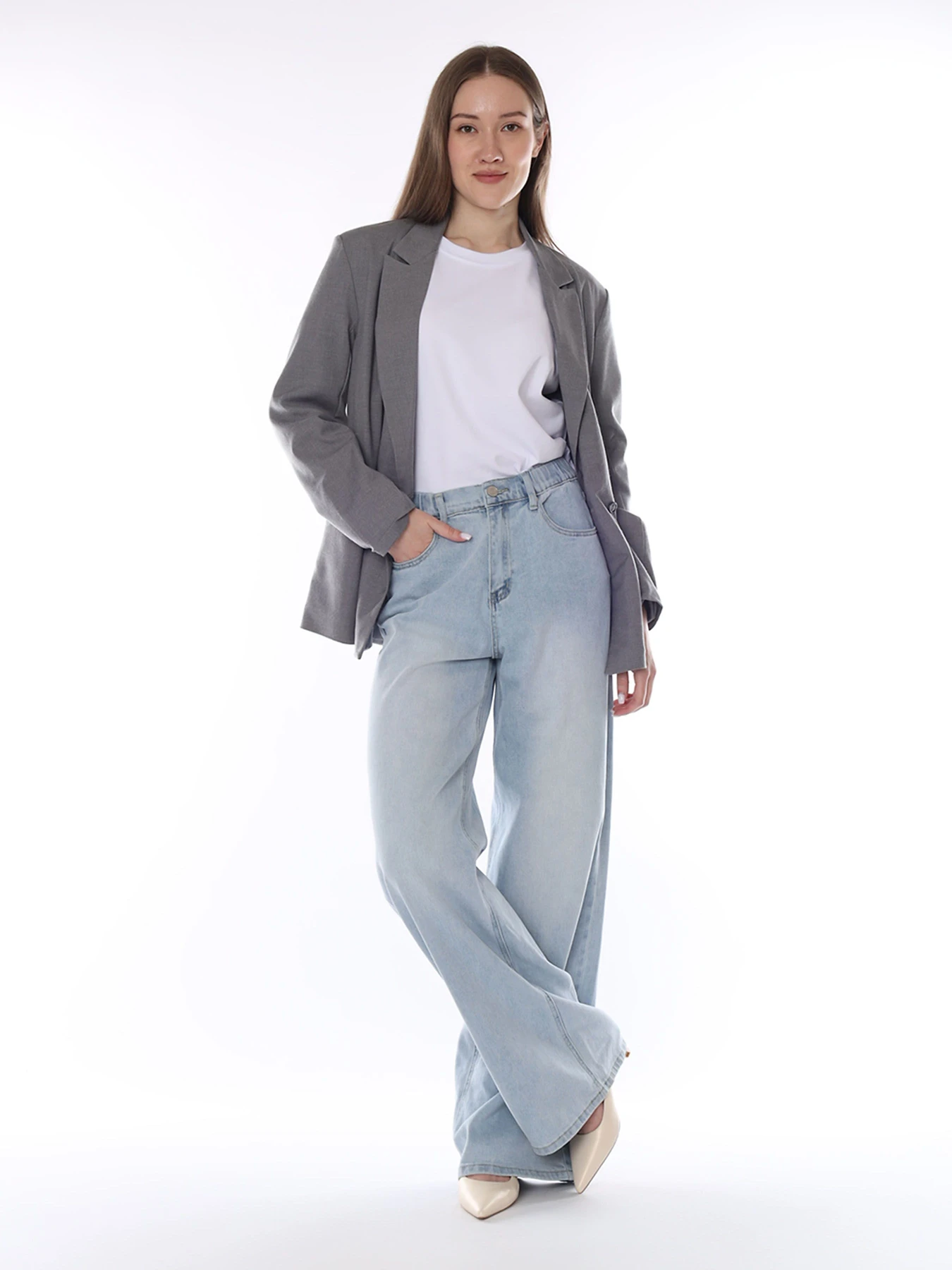Джинси YUKI модель ЦБ-00290496 Джинси YUKI модель ЦБ-00290496 Фото